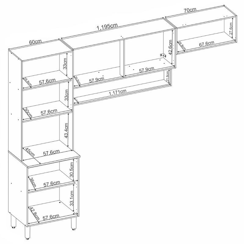 Cozinha-Modulada-3-Pecas-com-Vidro-Alba-Demobile