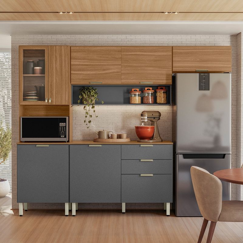 Cozinha-Modulada-4-Pecas-com-Tampo-e-Vidro-Alba-Demobile