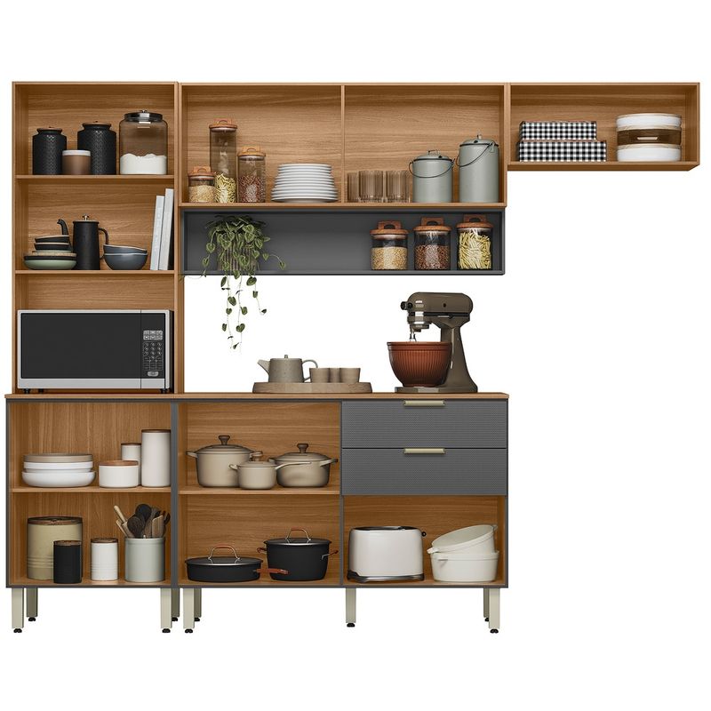 Cozinha-Modulada-4-Pecas-com-Tampo-e-Vidro-Alba-Demobile