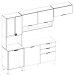 Cozinha-Modulada-4-Pecas-com-Tampo-e-Vidro-Alba-Demobile