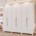 Guarda-Roupa-Casal-com-Espelho-Interno-Pes-6-Portas-100--MDF-Aurora-Panan