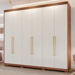 Guarda-Roupa-Casal-com-Espelho-Interno-Pes-6-Portas-100--MDF-Aurora-Panan