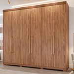 Guarda-Roupa-Casal-com-Espelho-Interno-Pes-6-Portas-100--MDF-Aurora-Panan