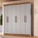 Guarda-Roupa-Casal-6-Portas-100--MDF-New-Xangai-Doripel