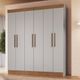 Guarda Roupa Casal 6 Portas 100% MDF New Xangai Doripel