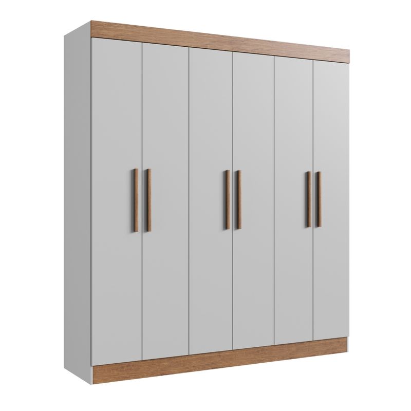 Guarda-Roupa-Casal-6-Portas-100--MDF-New-Xangai-Doripel