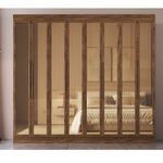 Guarda-Roupa-Casal-com-Vidro-Reflecta-8-Portas-100--MDF-Los-Angeles-Doripel