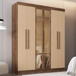 Guarda-Roupa-Casal-com-Vidro-Reflecta-6-Portas-100--MDF-Malibu-Doripel