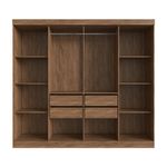 Guarda-Roupa-Casal-com-Vidro-Reflecta-8-Portas-100--MDF-Chicago-Doripel