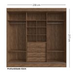Guarda-Roupa-Casal-com-Espelho-3-Portas-de-Correr-100--MDF-Michigan-Doripel
