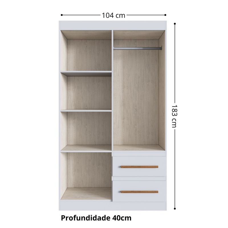 Guarda-Roupa-Solteiro-4-Portas-2-Gavetas-100--MDF-Palermo-Doripel
