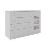 Comoda-Infantil-4-Gavetas-1-Porta-100--MDF-Eloisa-Phoenix-Baby