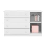 Comoda-Infantil-4-Gavetas-1-Porta-100--MDF-Eloisa-Phoenix-Baby