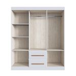 Guarda-Roupa-Casal-6-Portas-2-Gavetas-100--MDF-Napoli-Doripel