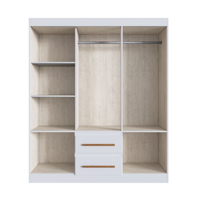 Guarda-Roupa-Casal-6-Portas-2-Gavetas-100--MDF-Napoli-Doripel