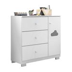 Comoda-Infantil-3-Gavetas-1-Porta-100--MDF-Ane-Phoenix-Baby