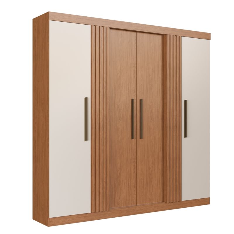 Guarda-Roupa-Casal-Ripado-6-Portas-Suecia-Faimec--