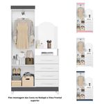 Guarda-Roupa-Solteiro-Flex-com-Espelho-e-Pes-e-Comoda-2-Portas-4-Gavetas-New-Capri-Albatroz
