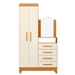 Guarda-Roupa-Solteiro-com-Espelho-e-Pes-e-Comoda-2-Portas-4-Gavetas-New-Capri-Albatroz