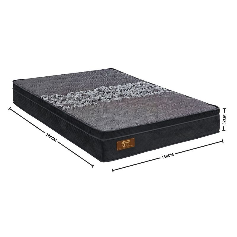 Colchao-Casal-138cm-Molas-Ensacadas-Alpes-Gazin