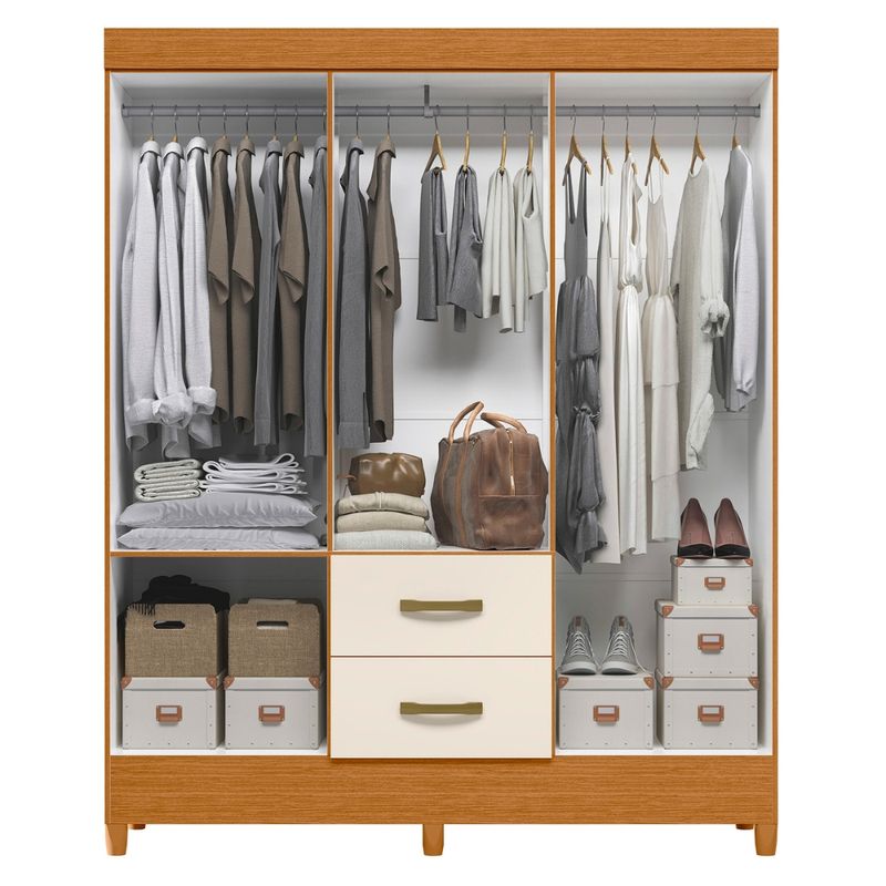 Guarda-Roupa-Casal-com-Pes-6-Portas-2-Gavetas-Mobi-Albatroz
