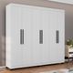 Guarda Roupa Casal 6 Portas com Pés B24062 Araplac