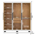 Guarda-Roupa-Casal-6-Portas-com-Pes-B24062-Araplac