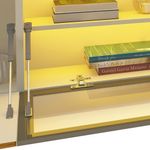 Estante-Home-para-TV-ate-85-Polegadas-com-2-Cristaleiras-LED-e-Vidro-Reflecta-5-Portas-em-MDF-Luminare-Gelius