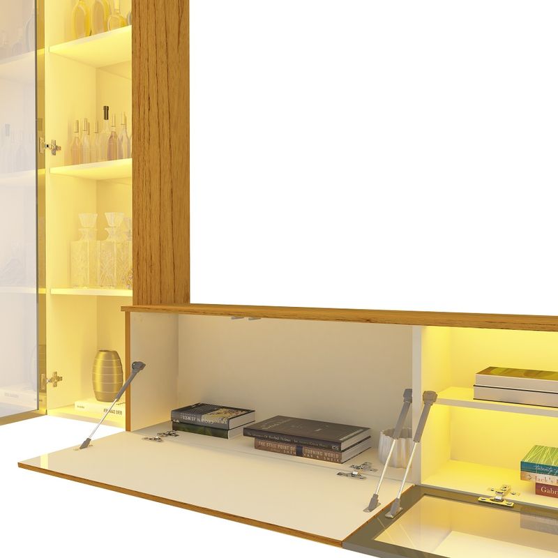 Estante-Home-para-TV-ate-85-Polegadas-com-2-Cristaleiras-LED-e-Vidro-Reflecta-5-Portas-em-MDF-Luminare-Gelius