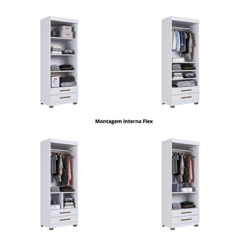 Guarda-Roupa-Casal-2-Portas-2-Gavetas-com-Pes-Portugal-Faimec