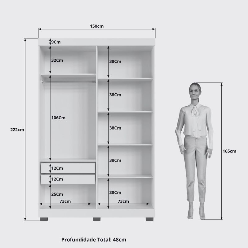 Guarda-Roupa-Solteiro-Ripado-4-Portas-com-Pes-Florida-Faimec