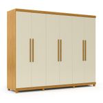 Guarda-Roupa-Casal-com-Pes-6-Portas-em-MDF-Absolut-New-Gelius