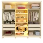 Guarda-Roupa-Casal-com-Vidro-Reflecta-LED-e-Pes-6-Portas-100--MDF-Imperatriz-Gelius