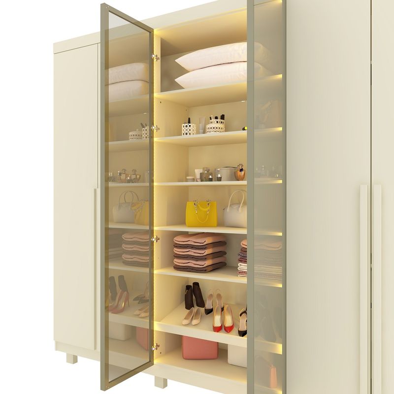 Guarda-Roupa-Casal-com-Vidro-Reflecta-LED-e-Pes-6-Portas-100--MDF-Imperatriz-Gelius