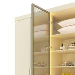 Guarda-Roupa-Casal-com-Vidro-Reflecta-LED-e-Pes-6-Portas-100--MDF-Imperatriz-Gelius