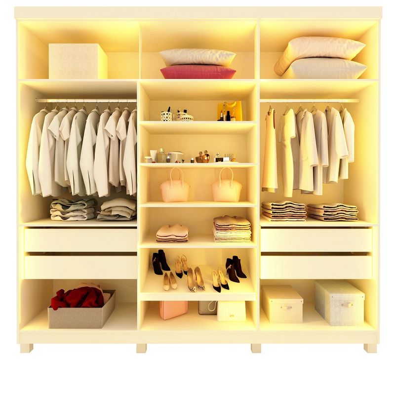 Guarda-Roupa-Casal-com-Vidro-Reflecta-LED-e-Pes-6-Portas-em-MDF-Imperatriz-Gelius