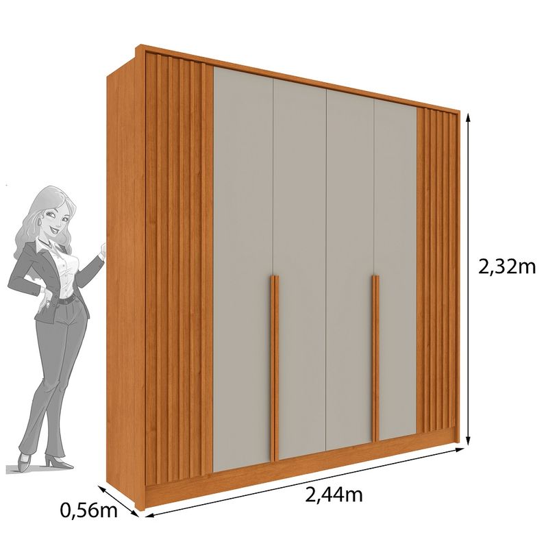 Guarda-Roupa-Casal-Ripado-6-Portas-Guarani-Tcil