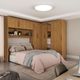 Quarto Modulado Casal com Espelho 7 Portas Belém Plus Carioca Móveis
