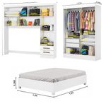 Quarto-Modulado-Casal-com-Espelho-e-Cama-7-Portas-Belem-Plus-Carioca-Moveis
