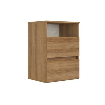 Mesa de Cabeceira 2 Gavetas Condessa THB