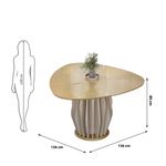 Mesa-de-Jantar-Organica-136cm-Tokio-DJ-Moveis