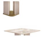 Mesa-de-Jantar-136cm-Tampo-de-Vidro-Melissa-DJ-Moveis