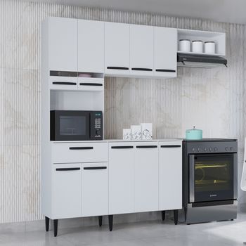Cozinha Modulada 4 Peças com Tampo Dora Poquema