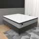 Cama Box Casal 138cm Colchão Gazin Tower HF V25 e Base 2CEN