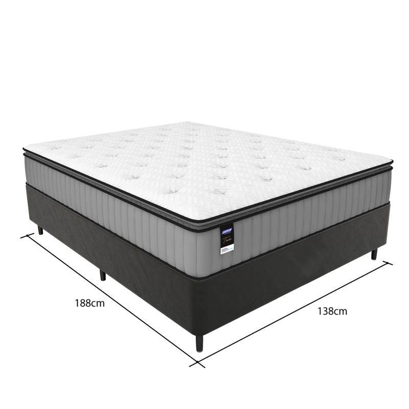 Cama-Box-Casal-138cm-Colchao-Gazin-Tower-HF-V25-e-Base-2CEN