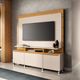 Estante Home para TV até 70 Polegadas 2 Portas 1 Gaveta Quantum HB Móveis