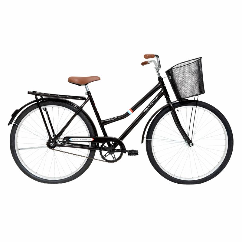 Bicicleta-Paradise-Aro-26-com-Cesta-Free-Action