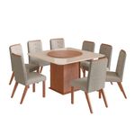 Conjunto-Sala-de-Jantar-Mesa-com-Tampo-de-Vidro-130cm-e-8-Cadeiras-em-Madeira-Macica-13827-Zamarchi