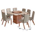 Conjunto-Sala-de-Jantar-Mesa-com-Tampo-de-Vidro-130cm-e-8-Cadeiras-em-Madeira-Macica-13827-Zamarchi