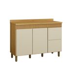 Balcao-3-Portas-1-Gaveta-120cm-com-Tampo-Dakota-Valdemoveis